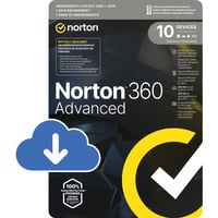 Norton 360 Advanced, Sicherheit-Software Deutsch, 12 Monate / 10 Geräte