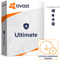 Avast Ultimate, Sicherheit, Utilities-Software Deutsch, 10 Geräte, 1 Jahr