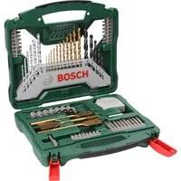 Bosch Heimwerken & Garten X-Line Titanium Bohrer- und Schrauber-Set, 70-teilig, Bohrer- & Bit-Satz grün