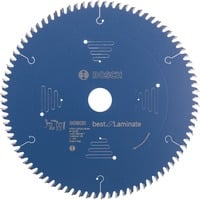 Bosch Kreissägeblatt Best for Laminate, Ø 254mm, 84Z Bohrung 30mm, für Kapp- & Gehrungssägen