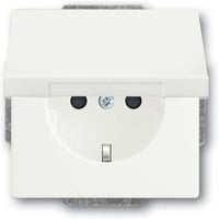 Busch-Jaeger Schutzkontakt Steckdosen Einsatz 20 EUKB-884 weiß, Retail