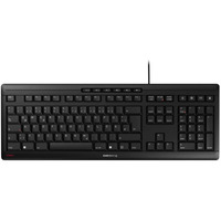 CHERRY STREAM KEYBOARD, Tastatur schwarz, IT-Layout, Cherry SX-Scherentechnologie
