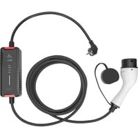 EV Ladegerät für Haushaltssteckdose schwarz/weiß