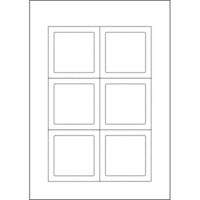 Gira Beschriftungsbogen Typ 1 Retail