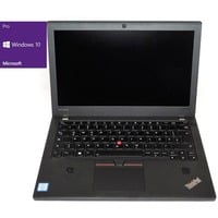 Lenovo ThinkPad X270 Generalüberholt, Notebook schwarz, Windows 10 Pro 64-Bit, 31.8 cm (12.5 Zoll), 512 GB SSD