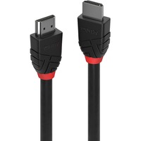 Lindy Standard HDMI Kabel 8K 60Hz, Black Line schwarz, 1 Meter