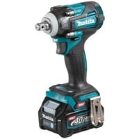 Makita Akku-Schlagschrauber TW004GD201 XGT, 1/2", 40Volt blau/schwarz, 2x Li-Ion Akku 2,5Ah, im MAKPAC Gr.2