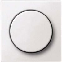 Merten Zentralplatte mit Drehknopf für Dimmer System M Typ MEG5250-0419 weiß (matt), Retail