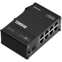 Teltonika TSW040, Switch schwarz, 8-Port POE+ Switch