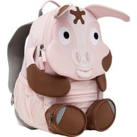 Affenzahn Großer Freund Tonie Schwein, Rucksack pink/braun