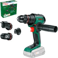 Bosch Heimwerken & Garten Akku-Bohrschrauber AdvancedDrill 18V-80 QuickSnap Solo + Zubehör grün/schwarz, ohne Akku und Ladegerät, POWER FOR ALL ALLIANCE