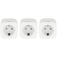 Bosch Smart Home Zwischenstecker Kompakt, Schaltsteckdose weiß, 3er Pack