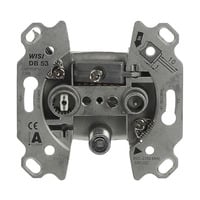 Busch-Jaeger Antennendosen-Einsatz Satellit Stichdose Unterputz 2 Auslässe Klasse A IP20 Retail