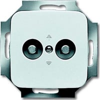 4011395254509 - BJ Reflex SI UP Potential- 2095UC-214 Ausgleichstecker 2fach alpinweiss