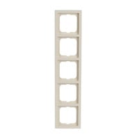 Busch-Jaeger Rahmen 5-fach weiß, Retail