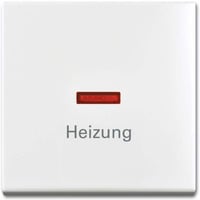 Busch-Jaeger Wippe mit Aufdruck weiß, Retail