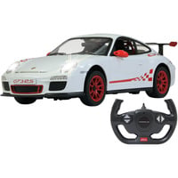 Jamara Deluxe Car Series - Porsche GT3 RS, RC weiß, Maßstab 1:14, 2,4 GHz