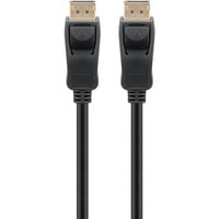 goobay Kabel DisplayPort 1.4 Stecker > DisplayPort Stecker schwarz, 1 Meter, 8K