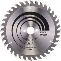 Bosch PRO Wood Kreissägeblatt, Ø 160mm, 36Z Bohrung 20mm, für Handkreissägen