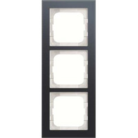 Busch-Jaeger Abdeckrahmen dreifach, Abdeckung grau, Retail
