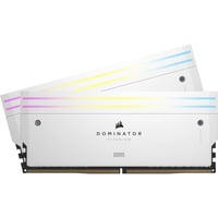 Corsair DIMM 64 GB DDR5-6000 (2x 32 GB) Dual-Kit, Arbeitsspeicher weiß, CMP64GX5M2B6000Z30W, Dominator Titanium, INTEL XMP