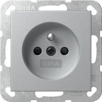 4010337095705 - Steckdose mit Erdungsstift und erhöhtem Berührungsschutz System 55