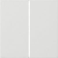 Gira Wippe zweifach unbedruckt Flächenschalter Bedienwippen ohne Bedruckung weiß, Retail