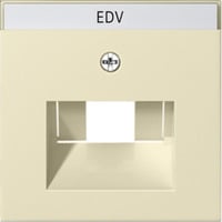 Gira Zentraleinsatz mit Abdeckung für Universal-Anschluss-Einheit und ISDN-Anschluss, Zentralplatte Retail