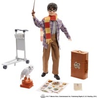 Image of Harry Potter Gleis 9 3/4 Spielset mit Harry Potter Puppe & Hedwig Figur