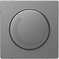 Merten Zentralplatte für Drehzahlsteller edelstahl, Retail