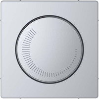 Merten Zentralplatte für Drehzahlsteller edelstahl, Retail