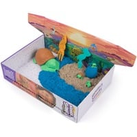 Spin Master Kinetic Sand Project Planet - Schildkröten Spielset, Spielsand 680 Gramm Sand