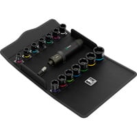 Wera 2090/16 Impaktor Schlagschraubendreher Set 1, metrisch, 3/8", Schlagschrauber 16-teilig