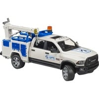 RAM 2500 Service Truck mit Kran und Rundumleuchte, Modellfahrzeug Serie: Nutzfahrzeuge Maßstab: 1:16 Altersangabe: ab 4 Jahren