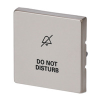 0 Wippe mit Aufdruck DO NOT DISTURB edelstahl, Retail