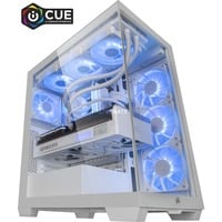ALTERNATE Custom PC Series • iCUE Blue Ice Elements Gaming-PC weiß/transparent, ohne Betriebssystem