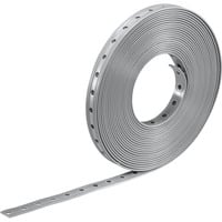 Bosch Professional PRO FMS-19 Lochband, 10 Stück, Kabelführung hellgrau, 10 Meter x 19mm