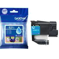 Brother Tinte cyan LC-521C