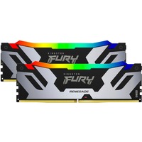 Kingston FURY DIMM 32 GB DDR5-7600 (2x 16 GB) Dual-Kit, Arbeitsspeicher schwarz, KF576C38RSAK2-32, Renegade RGB XMP, INTEL XMP