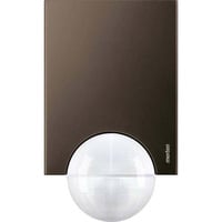 Merten Bewegungsmelder Argus 220 Grad Flächenüberwachung mit Funkmodul MEG5628-3115 dunkelbraun, Retail
