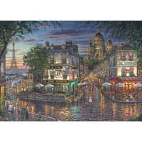 Schmidt Spiele Robert Finale: Montmatre, Puzzle 1000 Teile