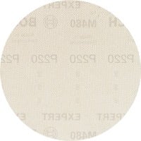 Bosch Professional Expert M480 Netzstruktur-Schleifblatt Ø 150mm, K220 50 Stück, für Exzenterschleifer