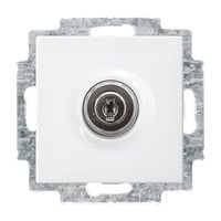 Busch-Jaeger Schutzkontakt Steckdosen Einsatz 20 EUKBSL-914 weiß, Retail