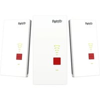 FRITZ! Mesh-Set 2700 3er-Pack, Repeater weiß/grau, Wi-Fi 7 mit bis zu 6,5 GBit/s