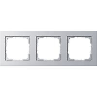 4010337213253 - Rahmen 3f alu lack E2 Kst fGEB-K fUP-Installation Thermopl 21325 - Aluminium - Gira