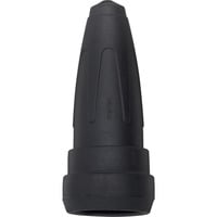 Merten Schutzkontakt-Kupplung mit Schnappkragen, bruchgeschützter Einsatz, 16 Ampere, 250 Volt schwarz, Retail