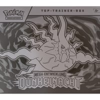  Pokémon-TCG: Mega-Entwicklung - Dunkelnacht - Top-Trainer-Box, Sammelkarten 