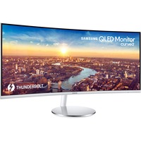 8806092002180 - C34J791WTR - CJ79 Series - QLED-Monitor - gebogen - 864 cm (34) - 3440 x 1440 UWQHD @ 100 Hz - VA - 300 cd m² - 30001 - 4 ms - 2xThunderbolt 3 HDMI DisplayPort - Lautsprecher - weiß 8806092002180 - C34J791WTR - CJ79 Series - QLED-Monitor - gebogen - 864 cm (34) - 3440 x 1440 UWQHD @ 100 Hz - VA - 300 cd m² - 30001 - 4 ms - 2xThunderbolt 3 HDMI DisplayPort - Lautsprecher - weiß