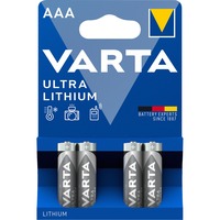 Varta Lithium, Batterie 4 Stück, AAA