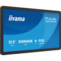 iiyama ProLite S2225AS-B1P, Public Display schwarz (matt), FullHD, IPS, POE, HDMI, USB